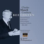 ベートーヴェン（1770-1827）/Sym.3 Sym.6 Sym.7 Piano Concerto.3 5 Violin Concerto Etc： Munch / Bso Haski