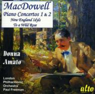 ޥ ɥɡ1860-1908/Piano Concerto.1 2 Etc Amato(P) P. freeman / Lpo