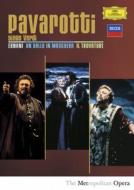 ヴェルディ（1813-1901）/Un Ballo In Maschera Il Trovatore Ernani： Levine / Met Opera Pavarotti