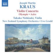 饦衼աޥƥ1756-1792/Violin Concerto Olympie Azire (Vn) Grodd / New Zealand So