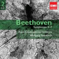 交響曲第４、５、６、７番 サヴァリッシュ＆コンセルトヘボウ管弦楽団 : ベートーヴェン（1770-1827） | HMV&BOOKS online -  5176592