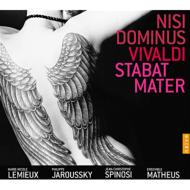Nisi Dominus, Stabat Mater: Spinosi / Ensemble Matheus Jaroussky Lemieux