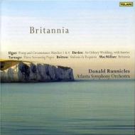 　オムニバス（管弦楽）/Britania： Elgar Britten Maxwell Davies Macmillan Turnage： Runnicles / Atlanta So