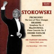 Sym.4: Stokowski / Nbc So +prokofiev, Macdowell, D.taylor
