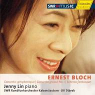 ブロッホ（1880-1959）/Concerto Symphonique Concerto Grosso.1 Etc： Jenny Lin(P) Starek / Kaiserslauten Sw