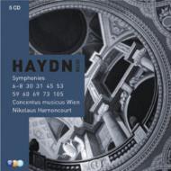 "Sym.6, 7, 8, 30, 31, 45, 53, 59, 60, 69, 73, Sinfonia Concertante, Etc: Harnoncourt / Cmw"