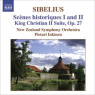 シベリウス（1865-1957）/Scenes Historiques Suite.1 2 King Christian 2 Suite： Inkinen / New Zealand So