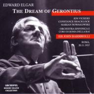エルガー（1857-1934）/Dream Of Gerontius： Barbirolli / Rome Rai So +berlioz： Symphonie Fantastique