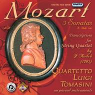 モーツァルト（1756-1791）/(String Quartet)piano Trio.7 Sonata For 4 Hands K.497 521： L.tomasini Q