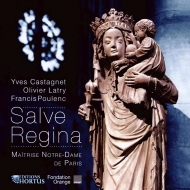 合唱曲オムニバス/Salve Regina-latry ＆ Poulenc Etc： Latry Castagnet (Organ) R. sow / Maitrise Notre-dame De P