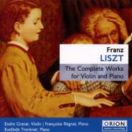 ꥹȡ1811-1886/Comp. works For Violin  Piano Ranat(Vn) Regnat Trenkner(P)