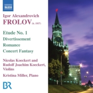 եա1937-2013/Music For Violin  Piano N. koeckert R. koeckert(Vn) C. miller(P)