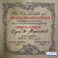 Хåϡ1685-1750/Trio Sonata Bwv.525-530 Rakich(Org Cemb) Robbins(Vc) Maiben(Vn) Rolfe(Fl)