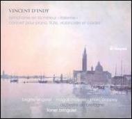 ǥ1851-1931/Sym 1 Concerto For Piano Flute  Cello Bringuier / Bretagne O Etc
