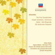 Comp.symphonies, Ein Deutsches Requiem, Etc: Ansermet / Sro Giebel Prey H.watts