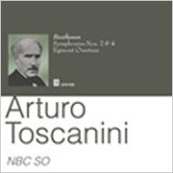 "Symphonies Nos.2, 4, Egmont Overture : Toscanini / NBC Symphony Orchestra (1949, 51, 52)"