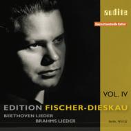 ベートーヴェン（1770-1827）/Lieder： F-dieskau(Br) Klust(P) +brahms