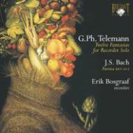 Telemann 12 Fantasies, Bach Partita : Bosgraaf