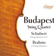 ブラームス（1833-1897）/String Quartet 1 2 3： Budapest Sq +schubert： String Quintet： B. heifetz(Vc)