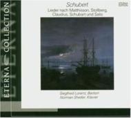 塼٥ȡ1797-1828/Lieder-lieder Nach Matthisson S. lorenz(Br) Shetler(P)
