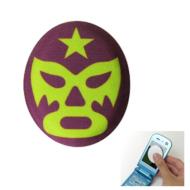 Mask Man Mobile Phone Cleaner: Pu / Lgr