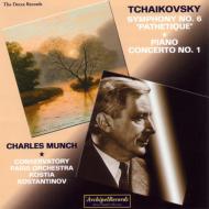 㥤ե1840-1893/Sym 6 Piano Concerto 1  Munch / Paris Conservatory O Kostantinov(P)