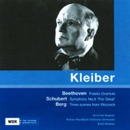 シューベルト（1797-1828）/Sym 9 ： E. kleiber / Cologne Rso Beethoven Berg