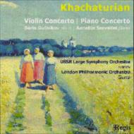ハチャトゥリアン（1903-1978）/Violin Concerto Piano Concerto： Gutnikov(Vn) Servadei(P) Etc