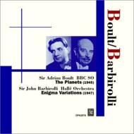 ホルスト (1874-1934)/The Planets： Boult / Bbc So (1945) +elgar： Enigma Variations： Barbirolli / Halle O