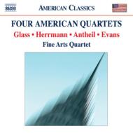 ڻͽնʽ/4 American String Quartets-r. evans P. glass Antheil B. herrmann Fine Arts Q