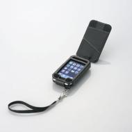 �G���R��: Iphone 3g�p / ���U�[�P�[�X / �u���b�N: Mpalcaphbk