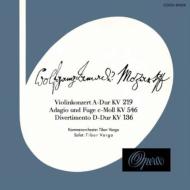 Violin Concerto No 5, Divertimento K136, Adagio and Fugue : Varga, Varga Chamber Orchestra