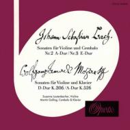 Mozart Violin Sonatas Bach Violin Sonatas : Lautenbacher, Galling