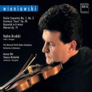 ヴィエニャフスキ（1835-1880）/Violin Concerto 1 2 Etc： Brodski(Vn) Wit / Michalak / Polish National Rso