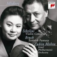 ٥ꥦ1865-1957/Violin Concerto Midori(Vn) Mehta / Ipo +bruch Scottish Fantasy