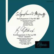 Mozart: String Quartet K.387.Schubert: `trout`Quintet