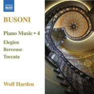 ブゾーニ（1866-1924）/Piano Works Vol.4： Harden