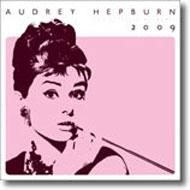 Audrey Hepburn(Square Size)/ 2009�N�J�����_�[