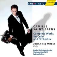 ᥵ (1835-1921)/Cello Concerto 1 2 Etc J. moser(Vc) Bollon / Stuttgart Rso