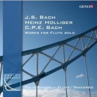 Flute Classical/Works For Flute Solo-j. s.bach C. p.e. bach Holliger： Renggli