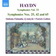 ハイドン（1732-1809）/Sym 25 42 65： Gallois / Sinfonia Finlandia