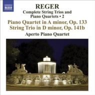 졼ޥå1873-1916/String Trios Piano Quartets Vol.2 Aperto Piano Quartet