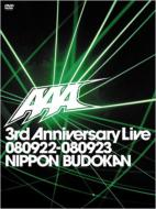 Aaa 3rd Anniversary Live 080922-080923 Nihon Budokan