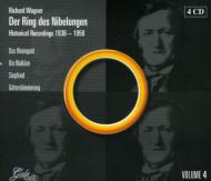 ワーグナー（1813-1883）/Der Ring Des Nibelungen(Hlts)-historical Recordings Vol.4 1936-1958