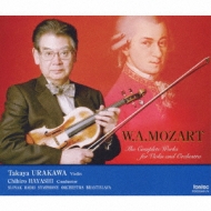 Comp.works For Violin & Orch: 浦川宜也(Vn)林千尋 / Slovak Rso Etc :  モーツァルト（1756-1791） | HMV&BOOKS online - FOCD-9401/4