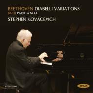 ベートーヴェン（1770-1827）/Diabelli Variations： Kovacevich (2008) +j. s.bach： Partita 4