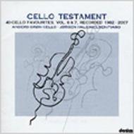 Cello Testament-cello Favourites Vol.6 & 7: Gron(Vc)J.h.nielsen(P