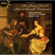 パーセル（1659-1695）/Songs： J. bowman(Ct) R. king / The King's Consort