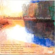 ピアノ作品集/Marthanne Verbit Endangered-deeply Felt Music