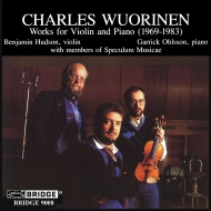 Works for Violin & Piano : Hudson(Vn)Ohlsson(P)